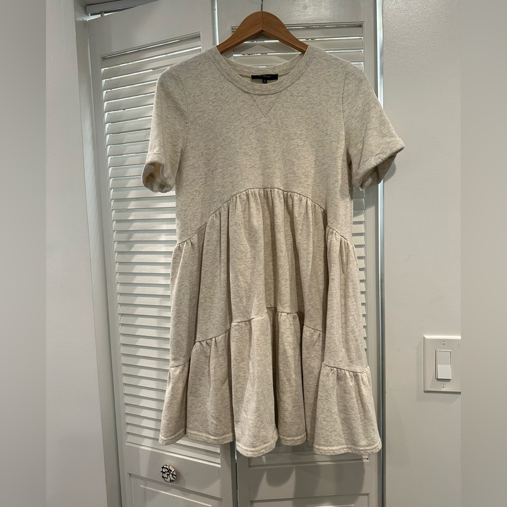 Sweatshirt babydoll dress